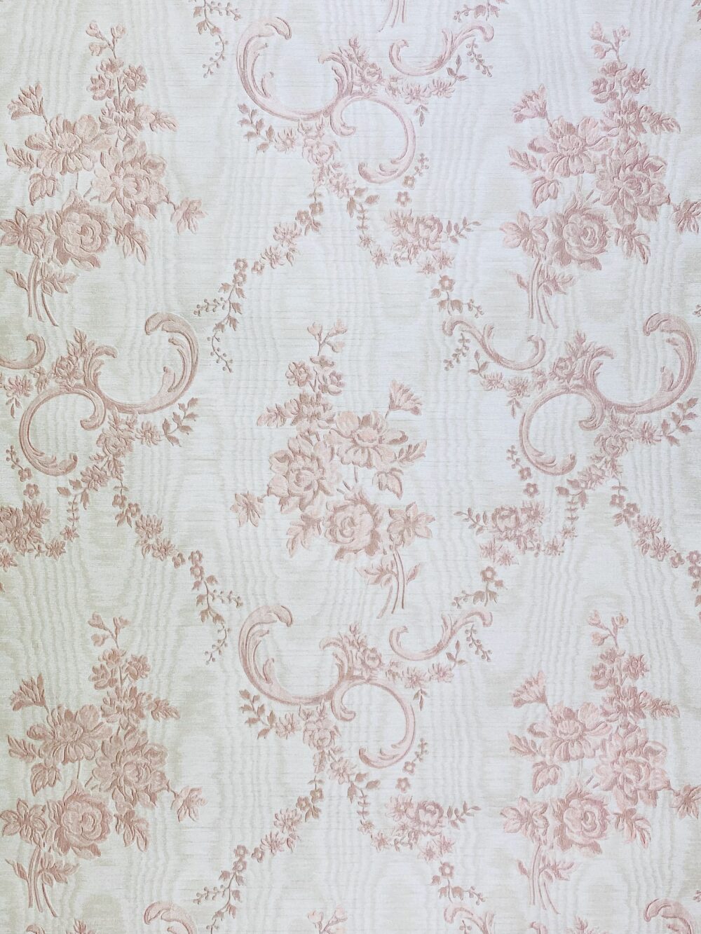 1950s pink flower wallpaper8