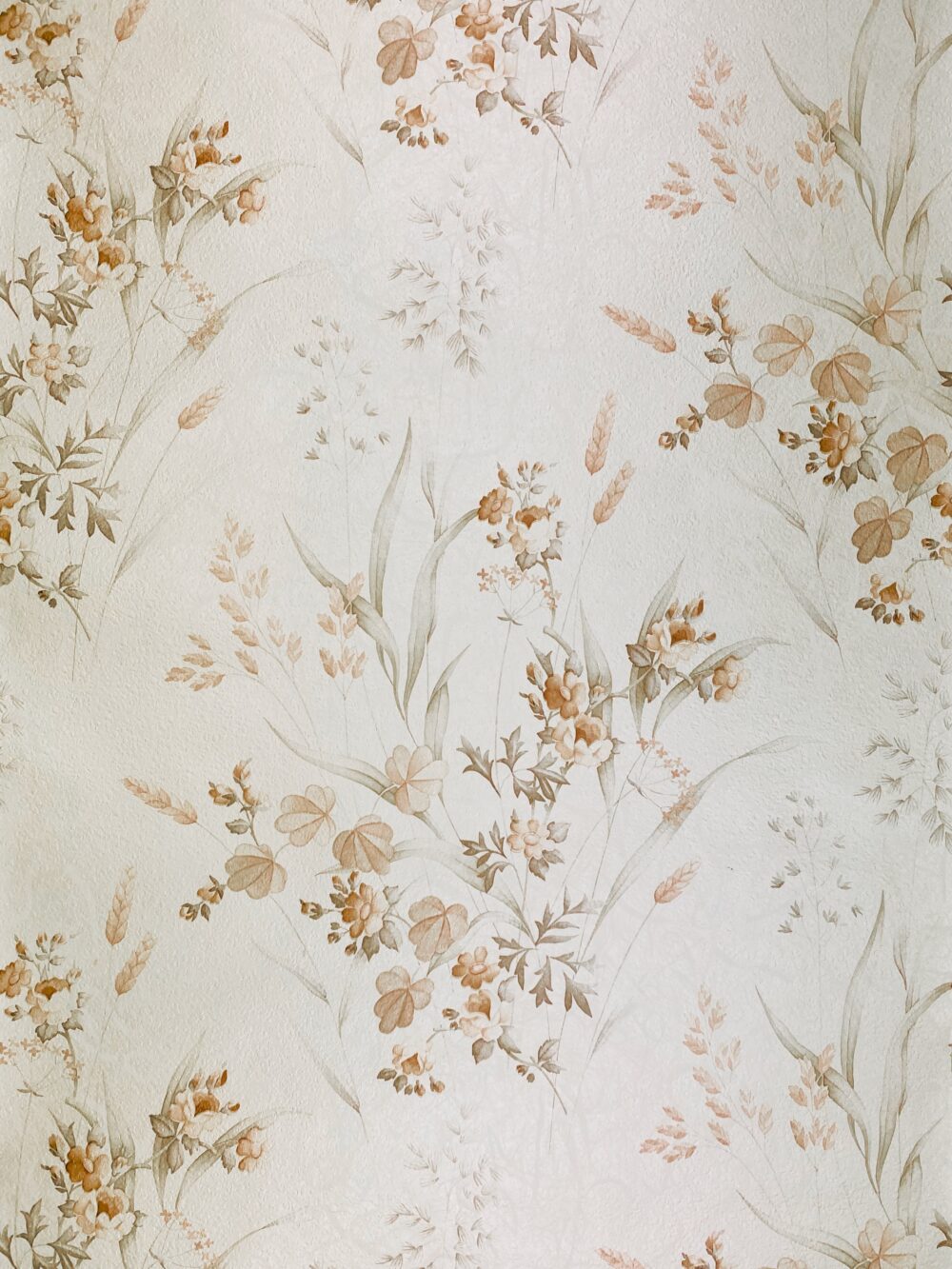 1960s Floral wallpaper12
