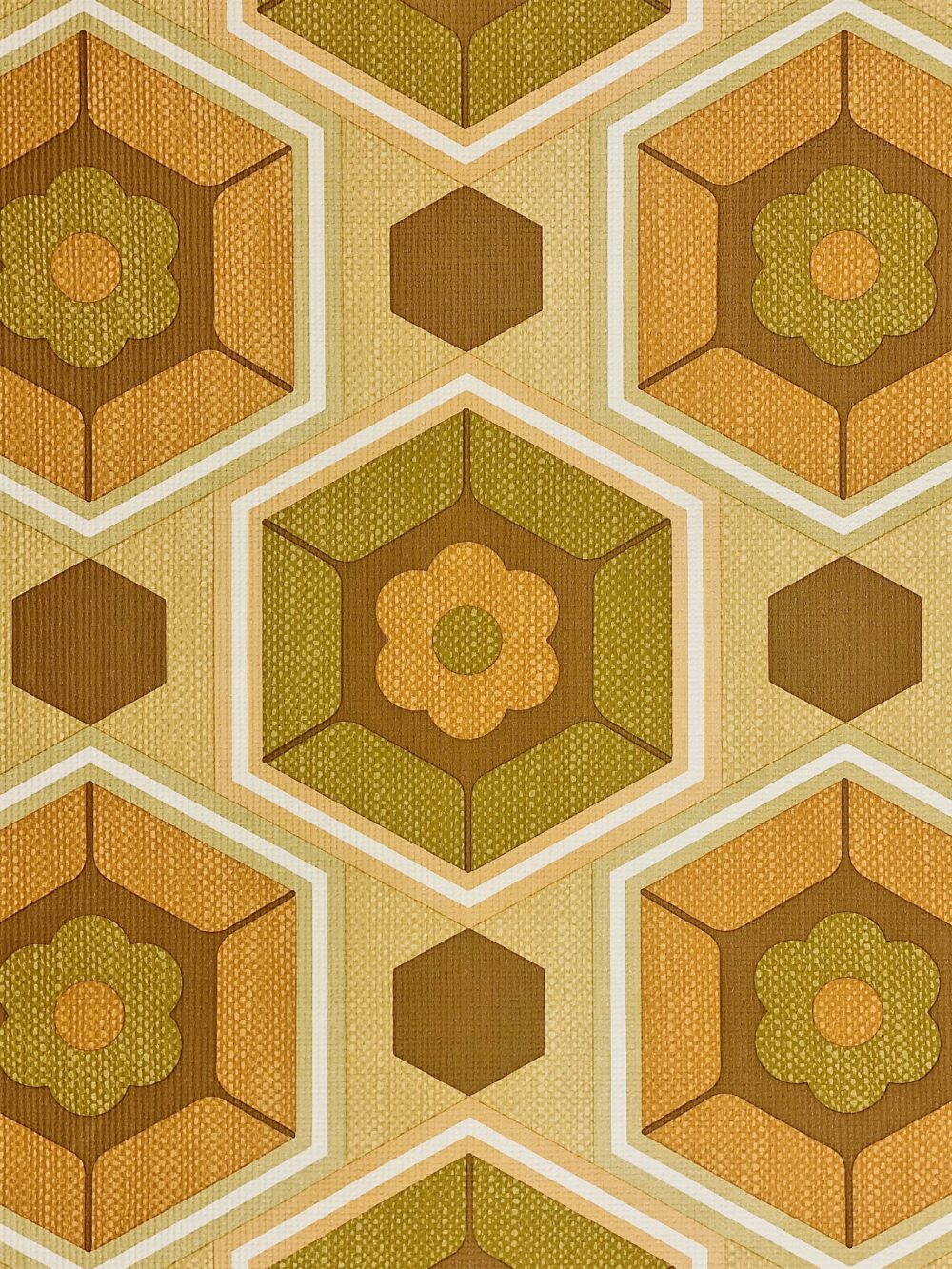 1970s Retro Geometric Wallpaper 5