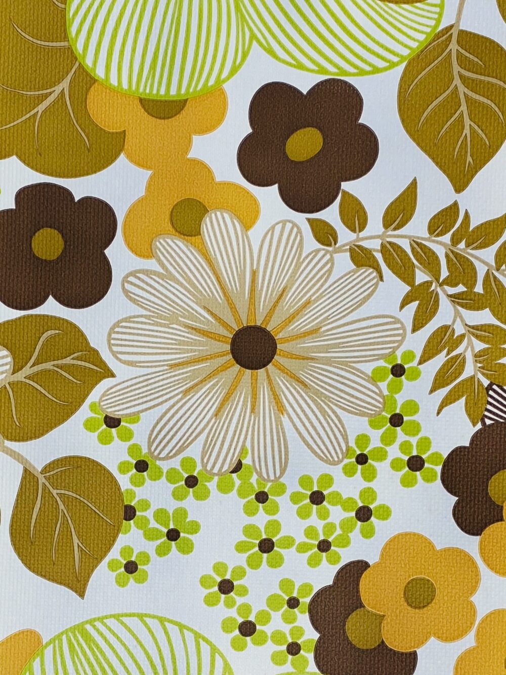 1980s Floral Wallpaper Big Flowers 3