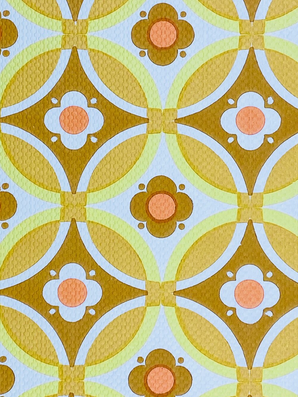 70s Geometric wallpaper 6