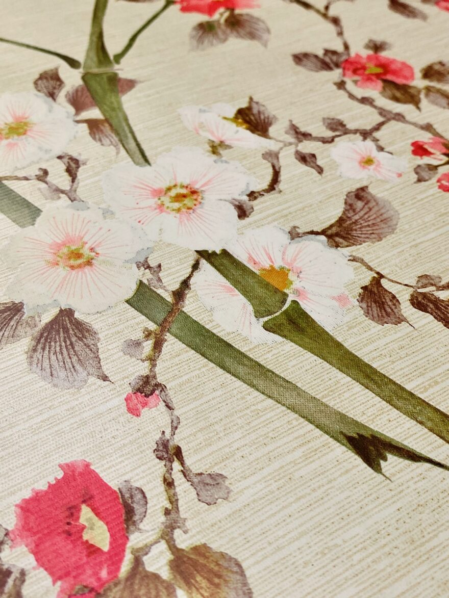 Asian Bamboo Flower Wallpaper 12