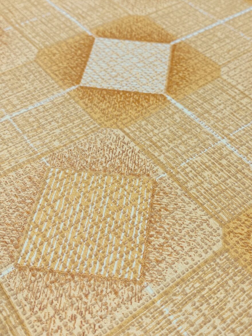 Brown Geometric Wallpaper 7