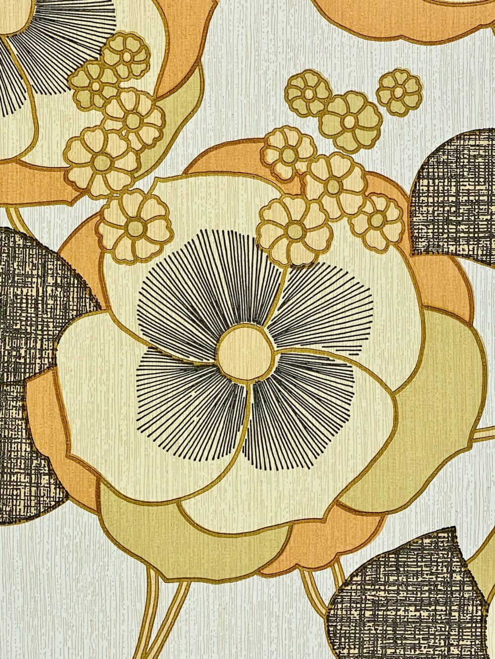 Fabulous Retro Floral Wallpaper 7