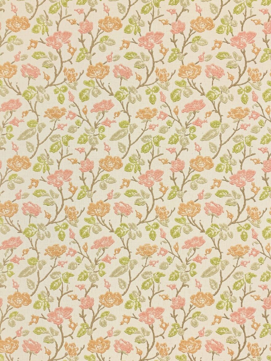Vintage floral wallpaper 6