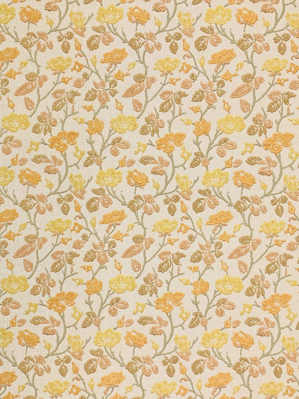 Vintage floral wallpaper 1 2