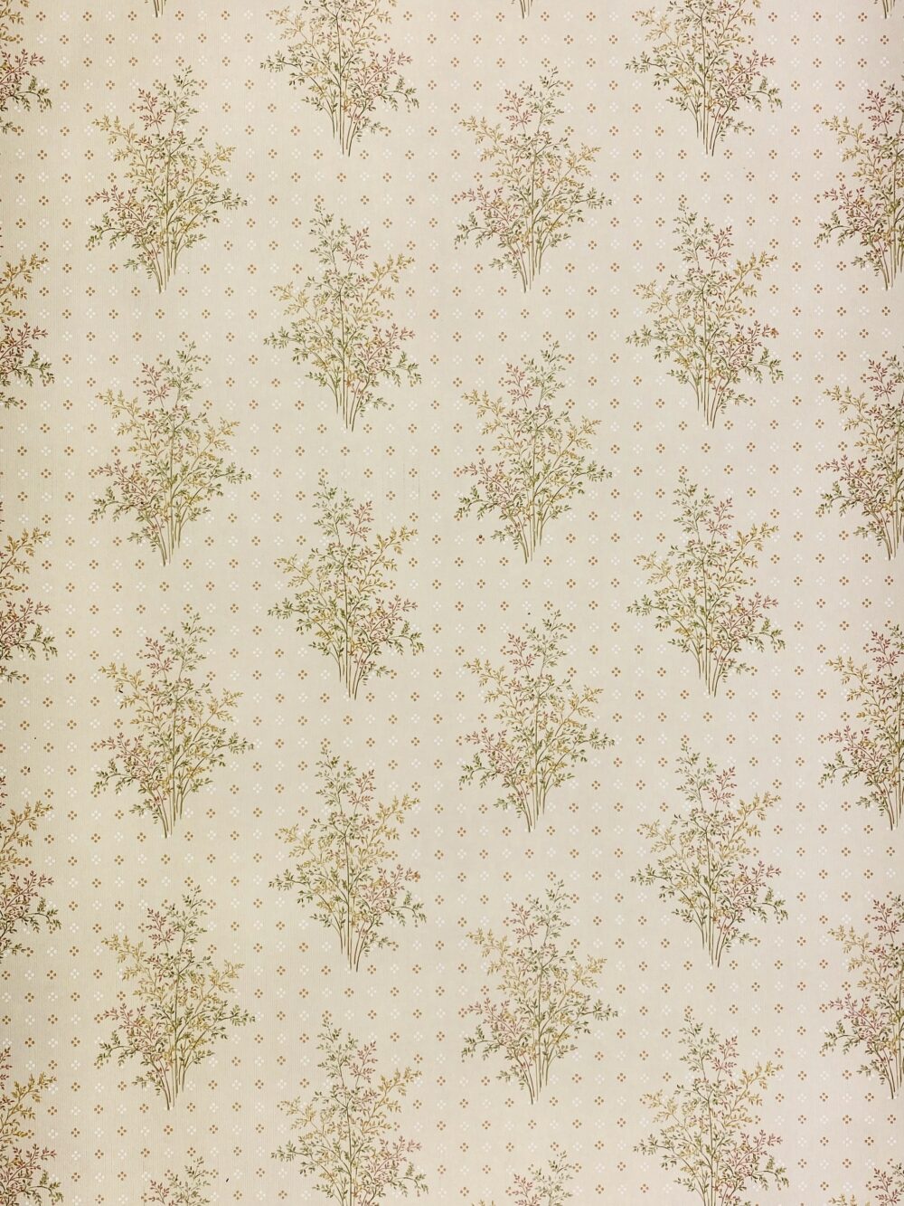 Leaf plant pattern wallpaper 3