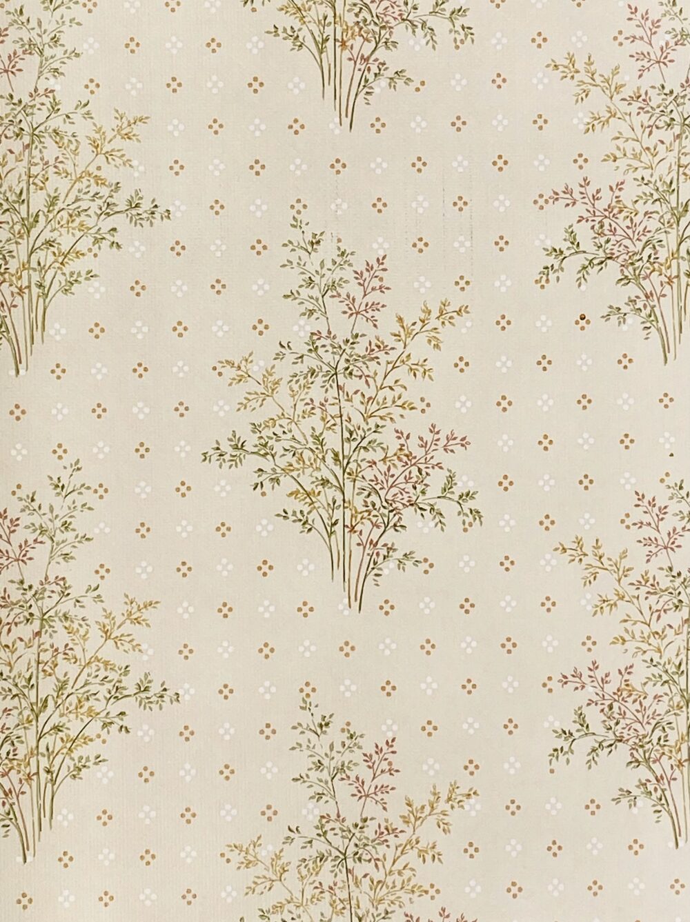 Leaf plant pattern wallpaper 6