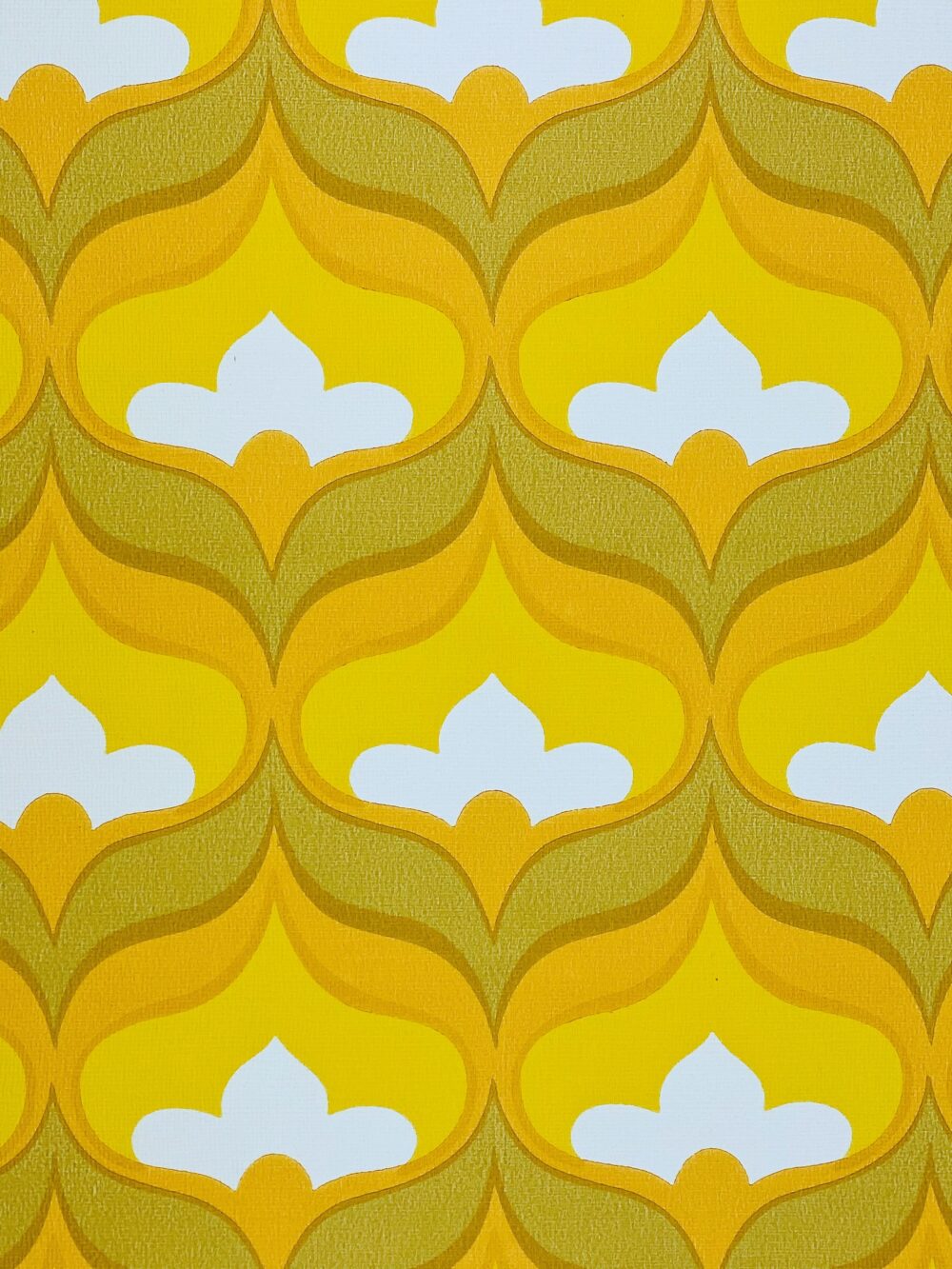 Orange Yellow Green Geometric Wallpaper 6