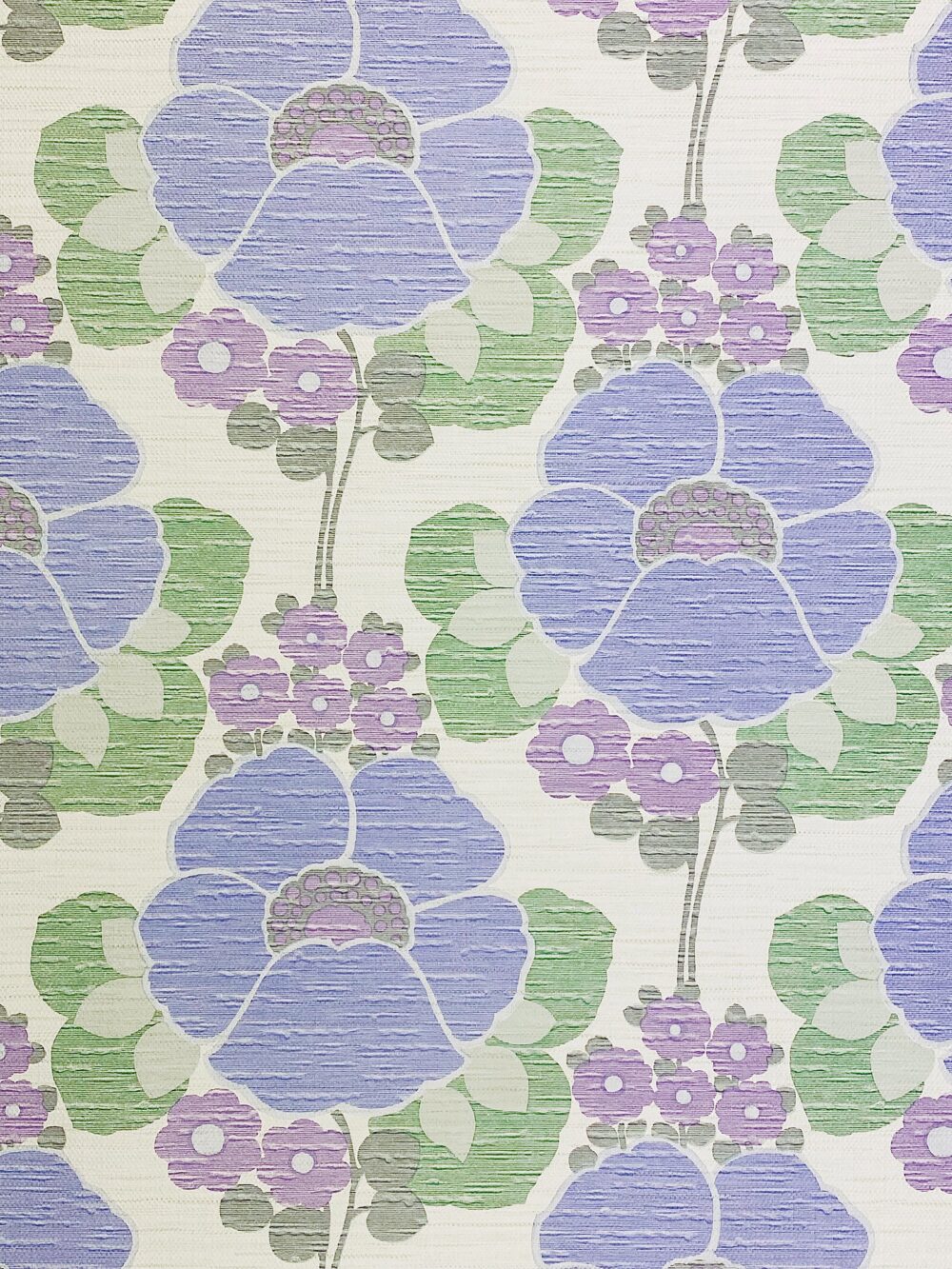 Blue and purple flowers wallpaper 10
