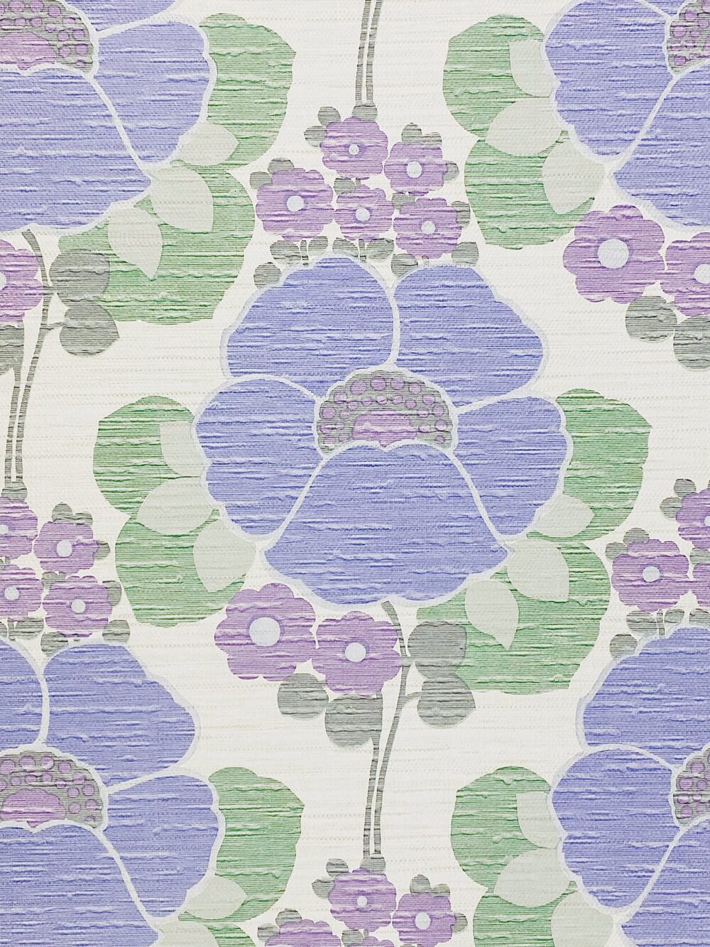 Blue and purple flowers wallpaper 7
