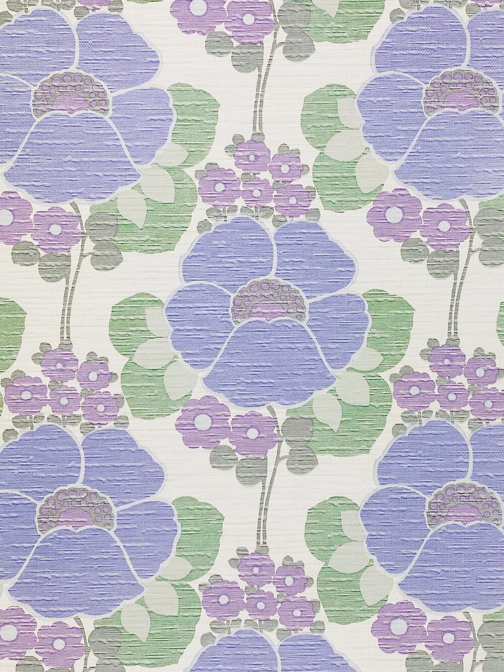 Blue and purple flowers wallpaper 9