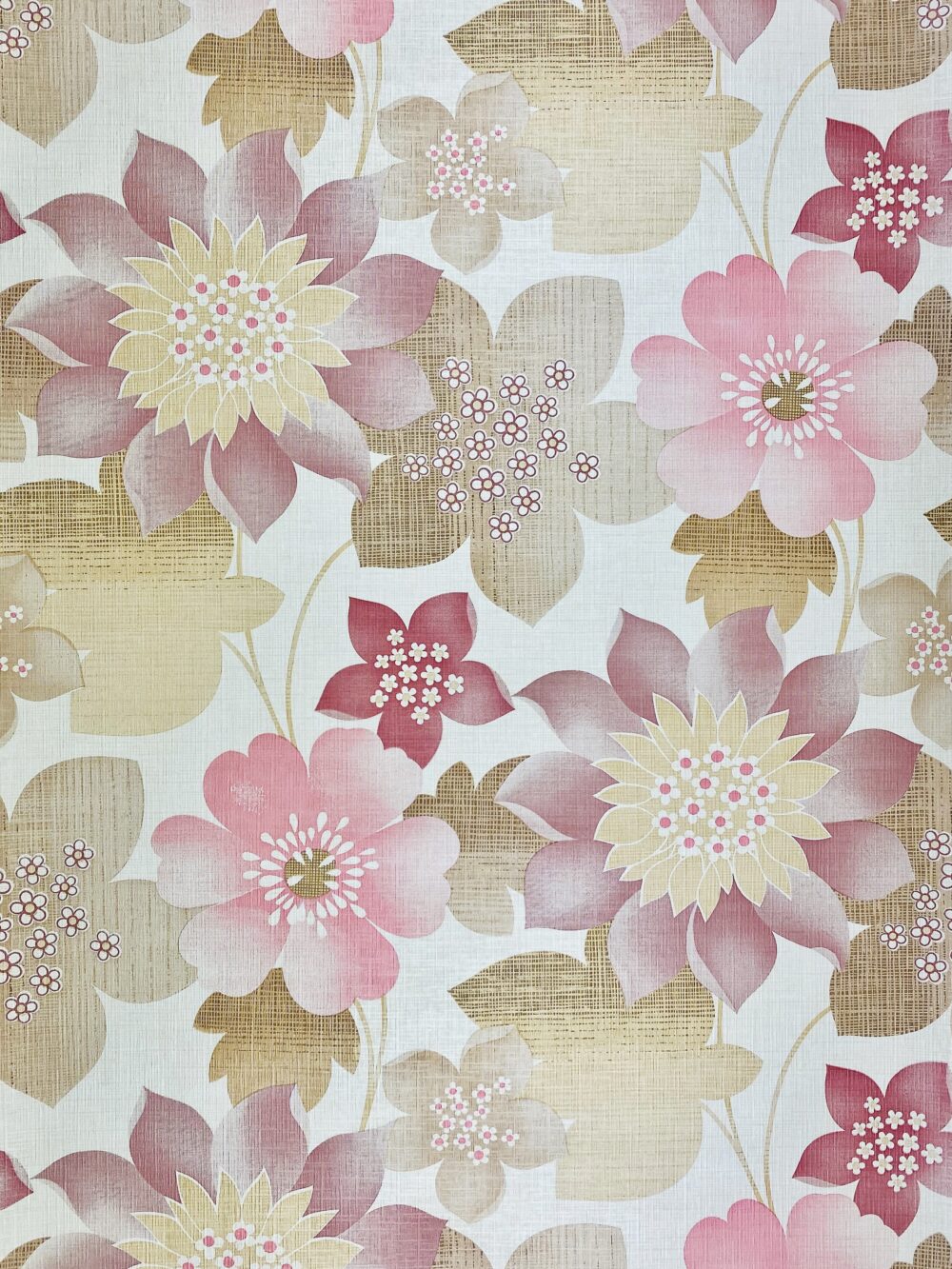 Vintage floral wallpaper 1