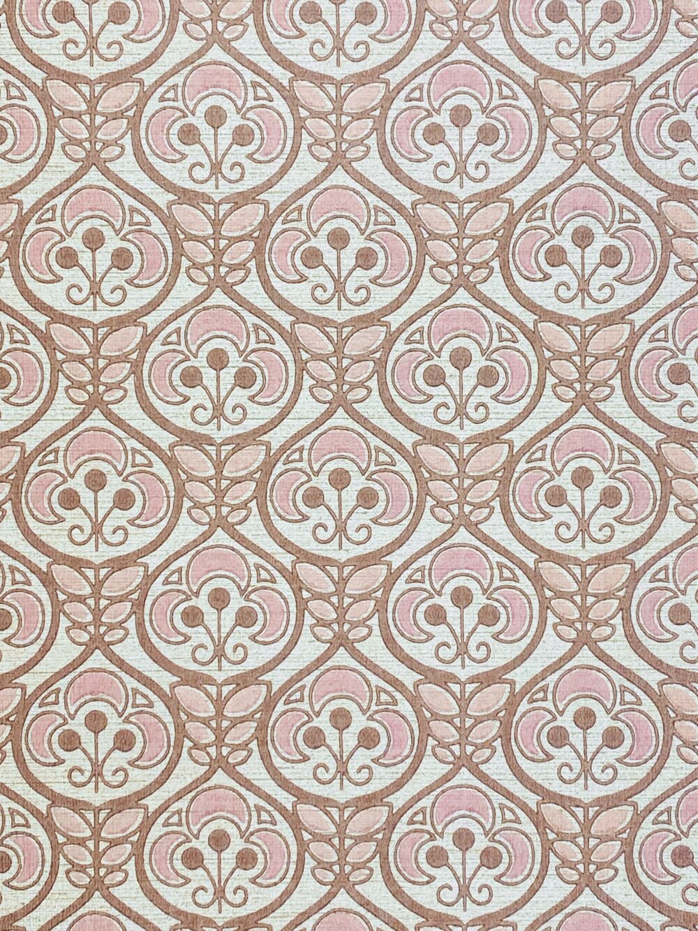 Pink geometric flower wallpaper6