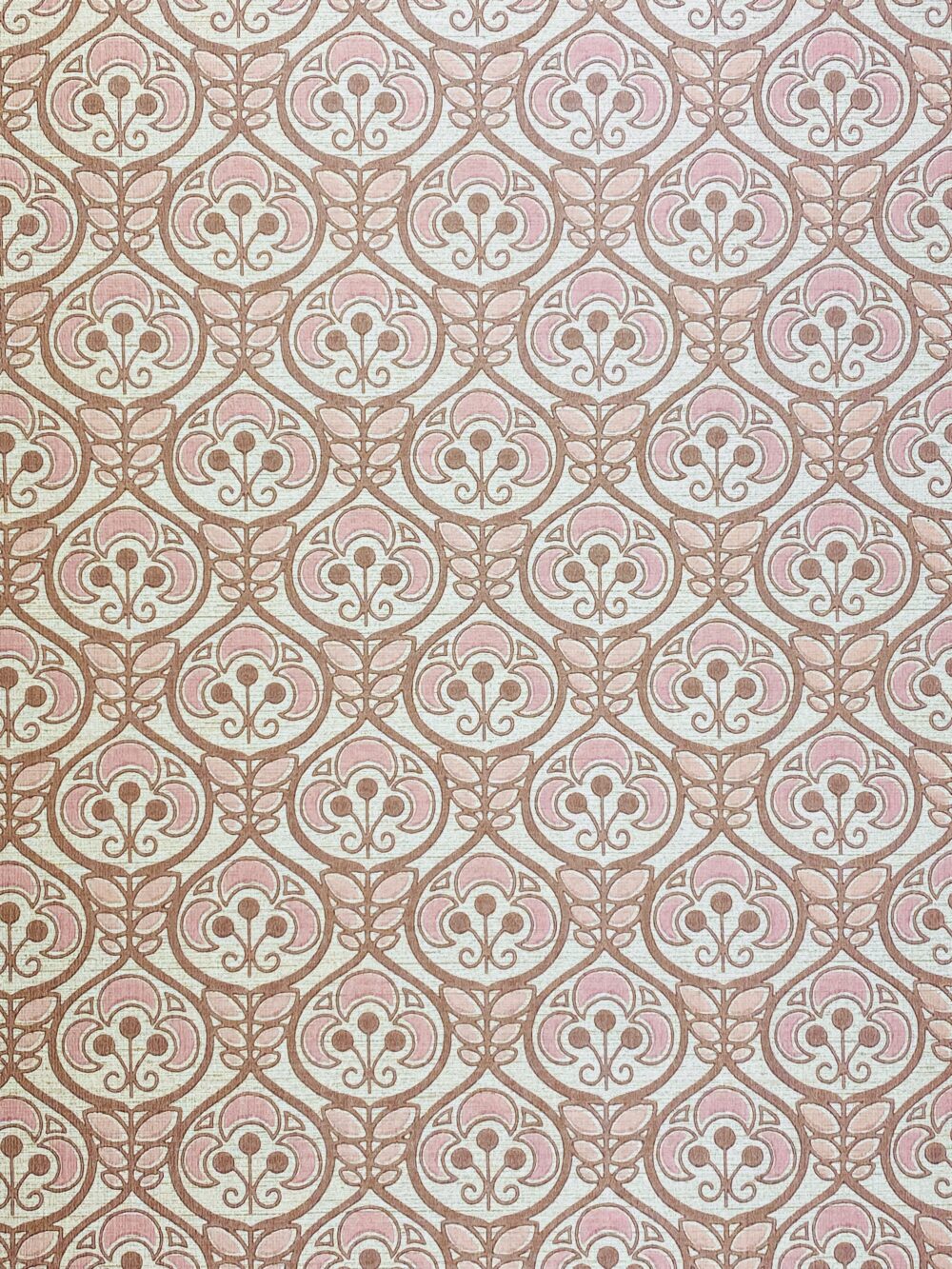Pink geometric flower wallpaper8