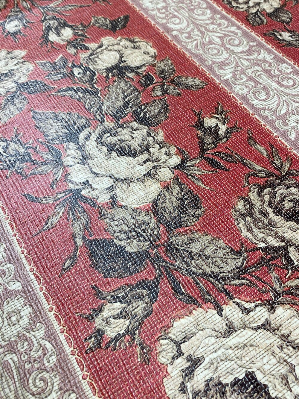 Red and black flower wallpaper2