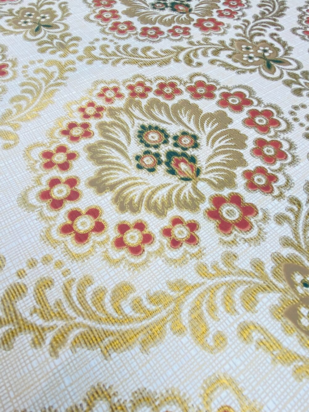 Retro Baroque Wallpaper Gold 13