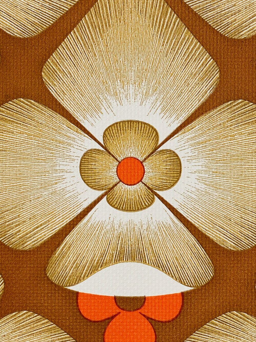 Retro Floral Geometric Wallpaper 8