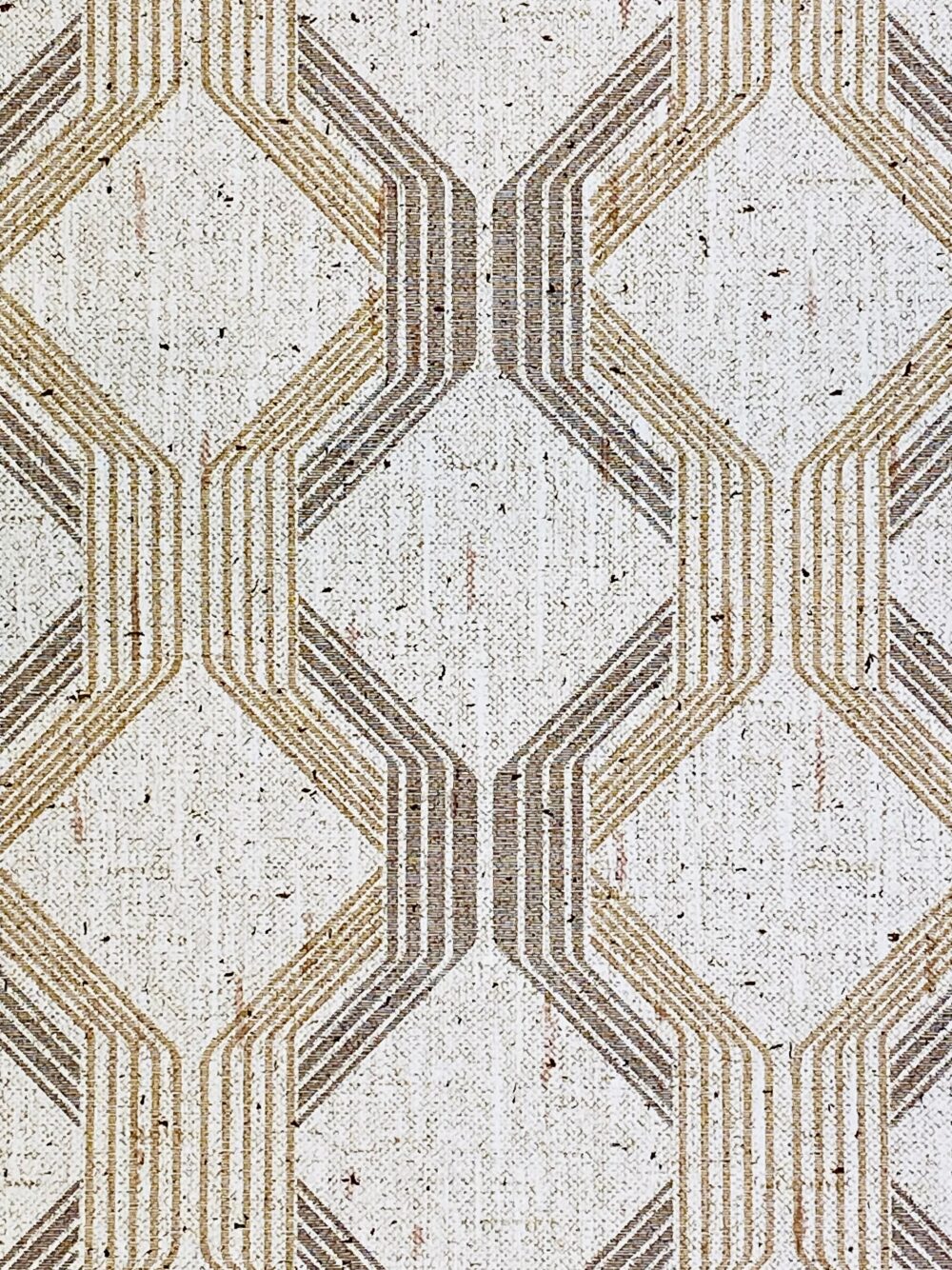 Retro Geometric Brown Wallpaper 6