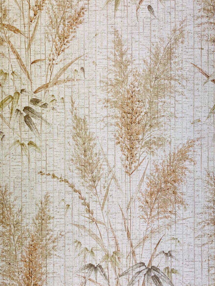 Retro Palm Grass Wallpaper 1