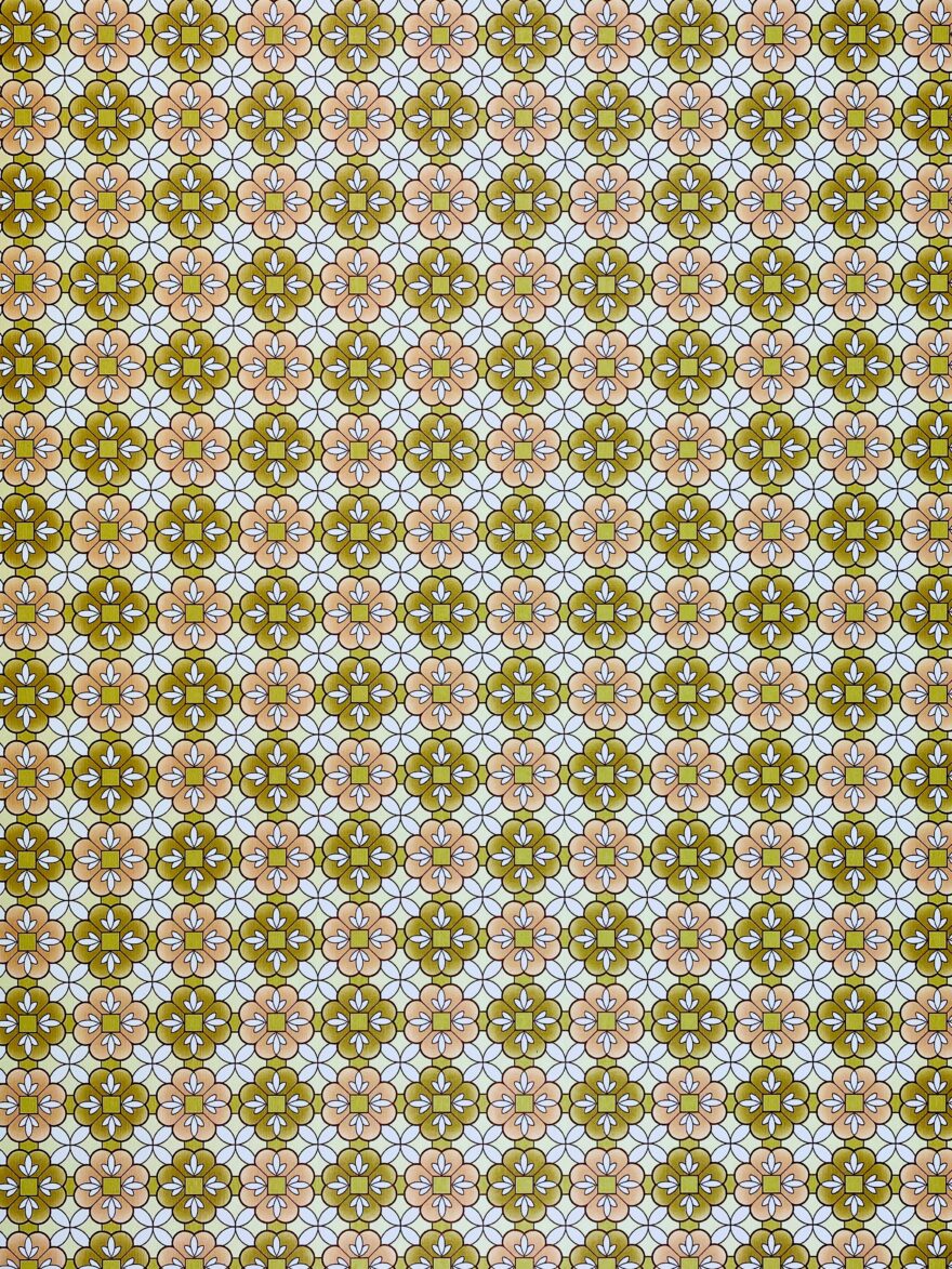 Retro Small Flower Pattern Wallpaper 1