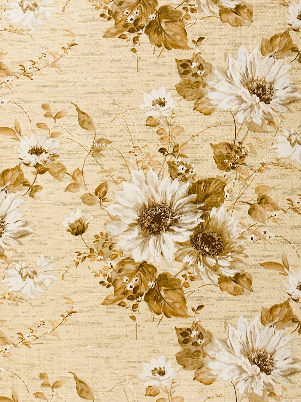 Flower store vintage wallpaper