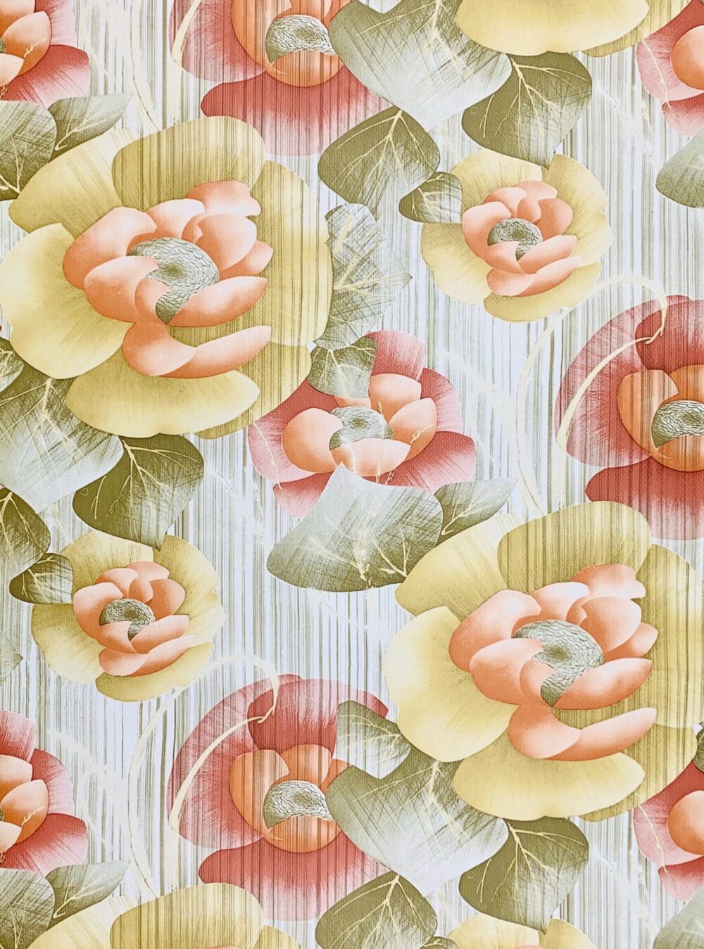 Vintage floral wallpaper 1