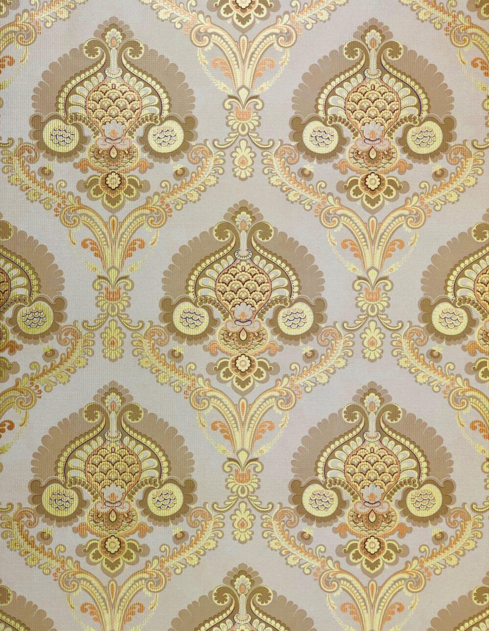 Vintage gold baroque wallpaper 1