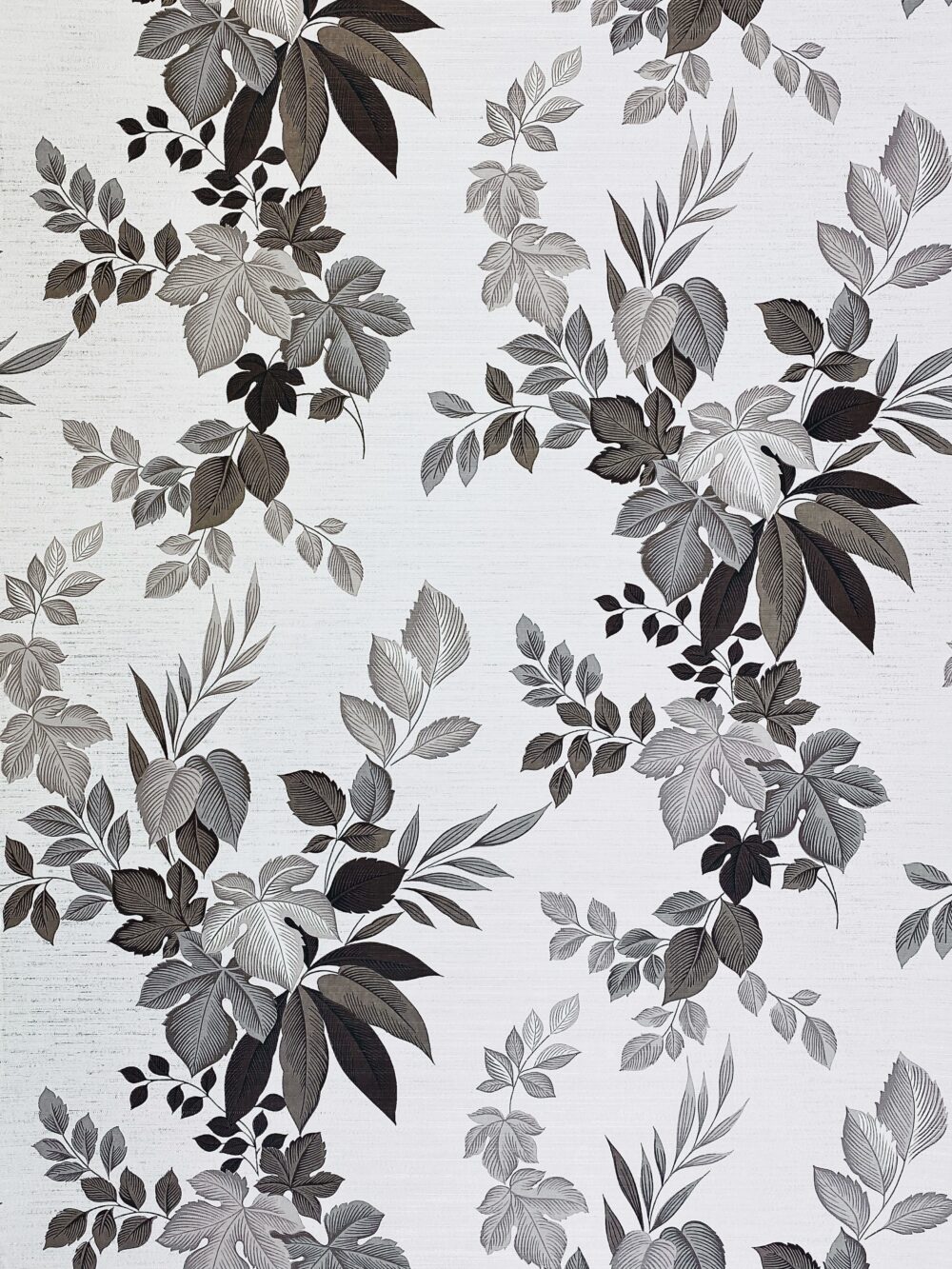 Vintage Leaf Pattern Wallpaper 1