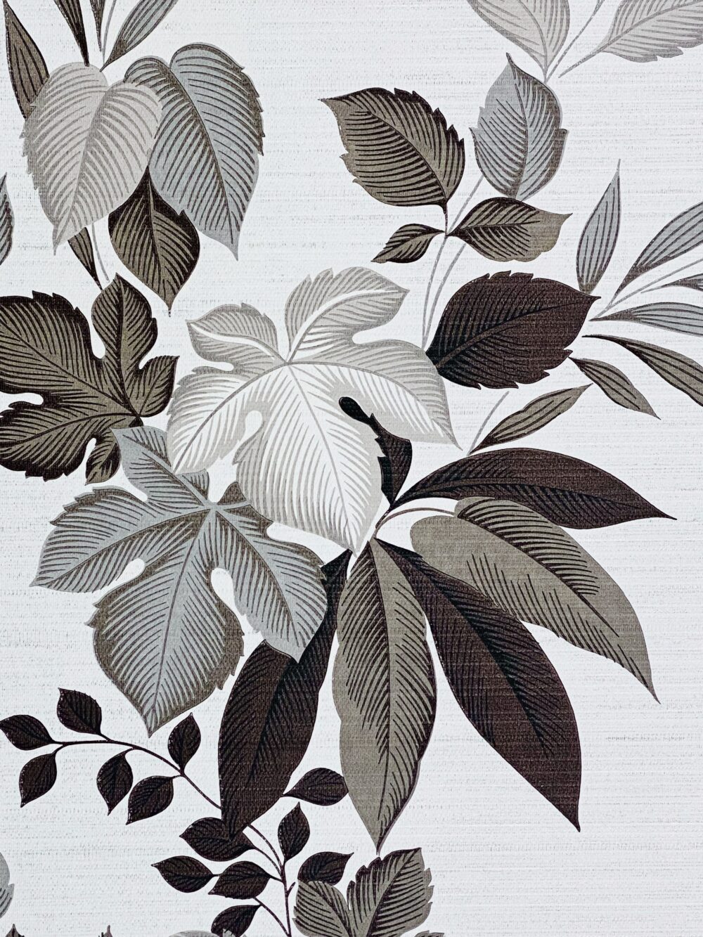 Vintage Leaf Pattern Wallpaper 6