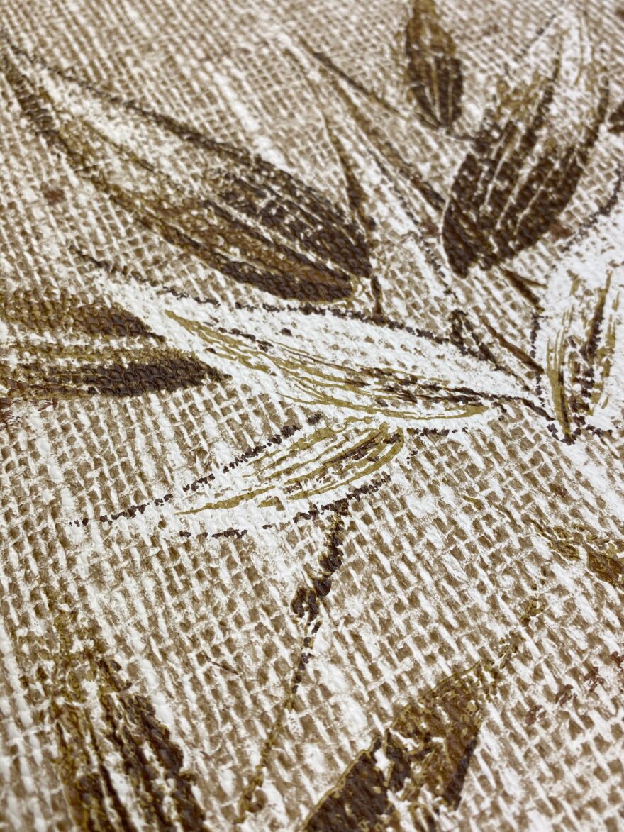 Vintage Palm Leaf Wallpaper Green 10