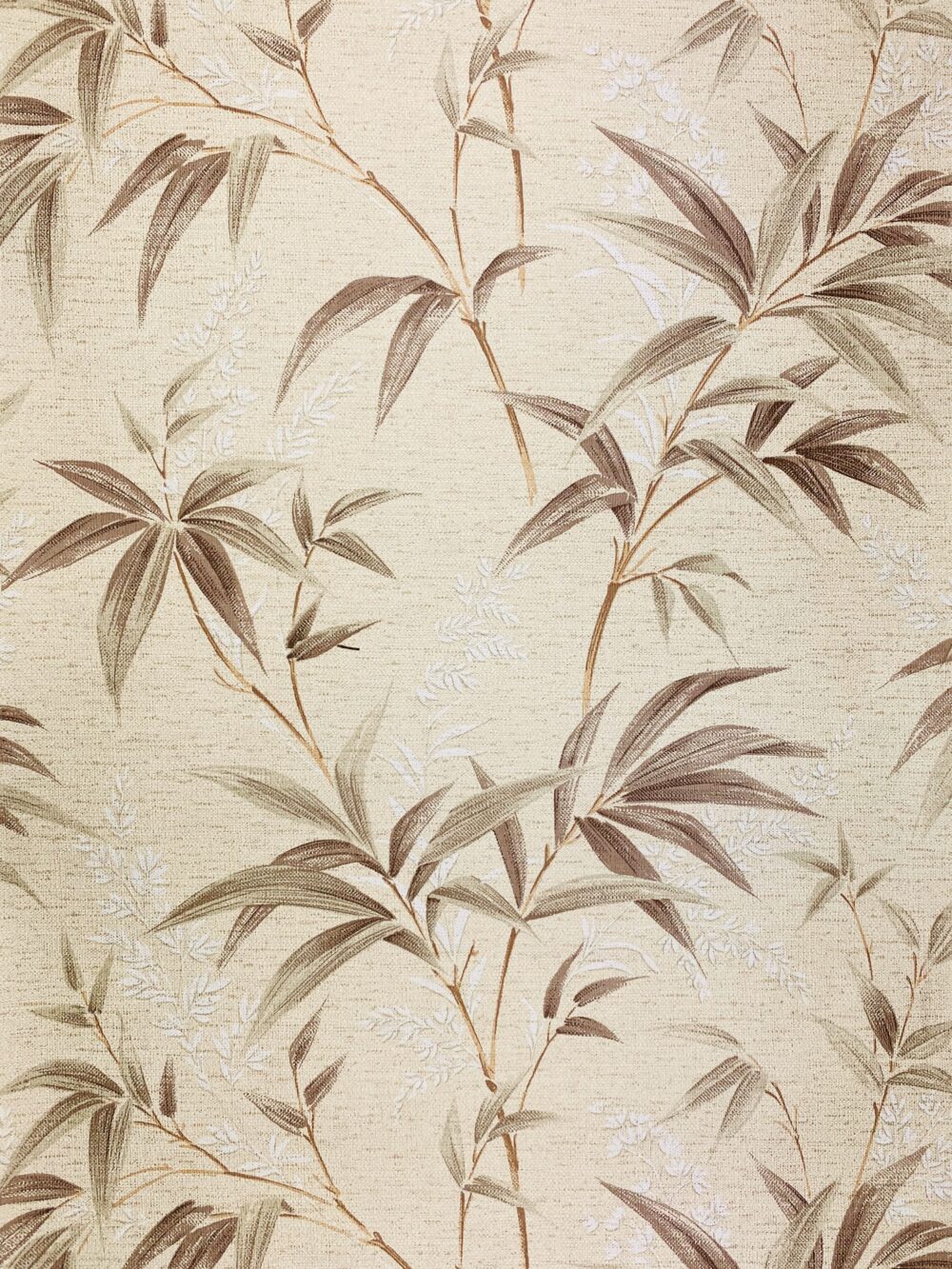 Vintage palm motif wallpaper1