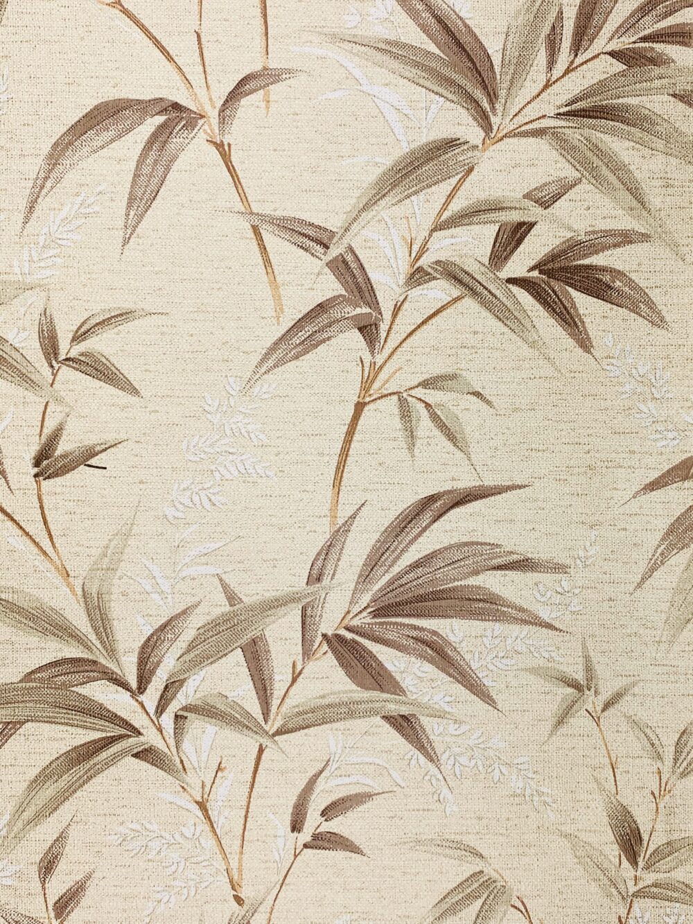 Vintage palm motif wallpaper4