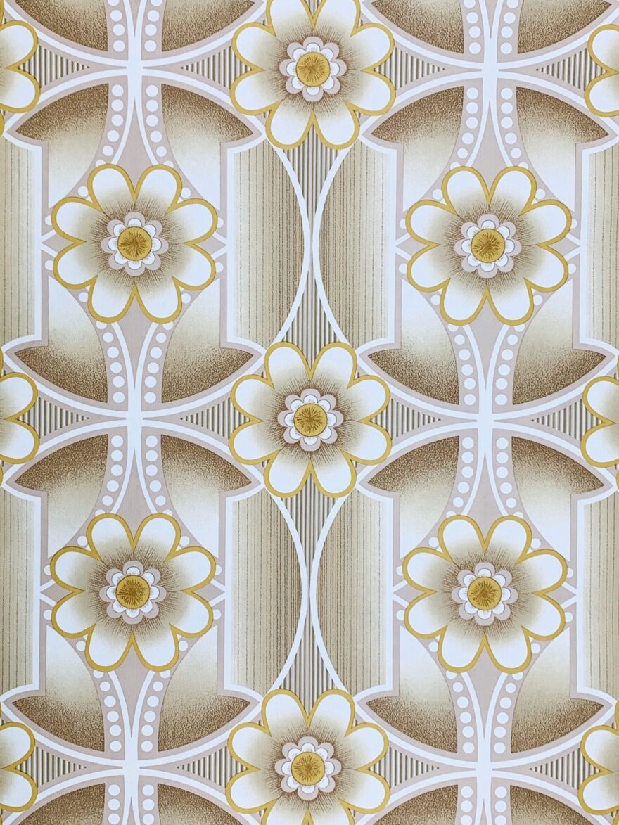 Vintage 1970s retro wallpaper 1