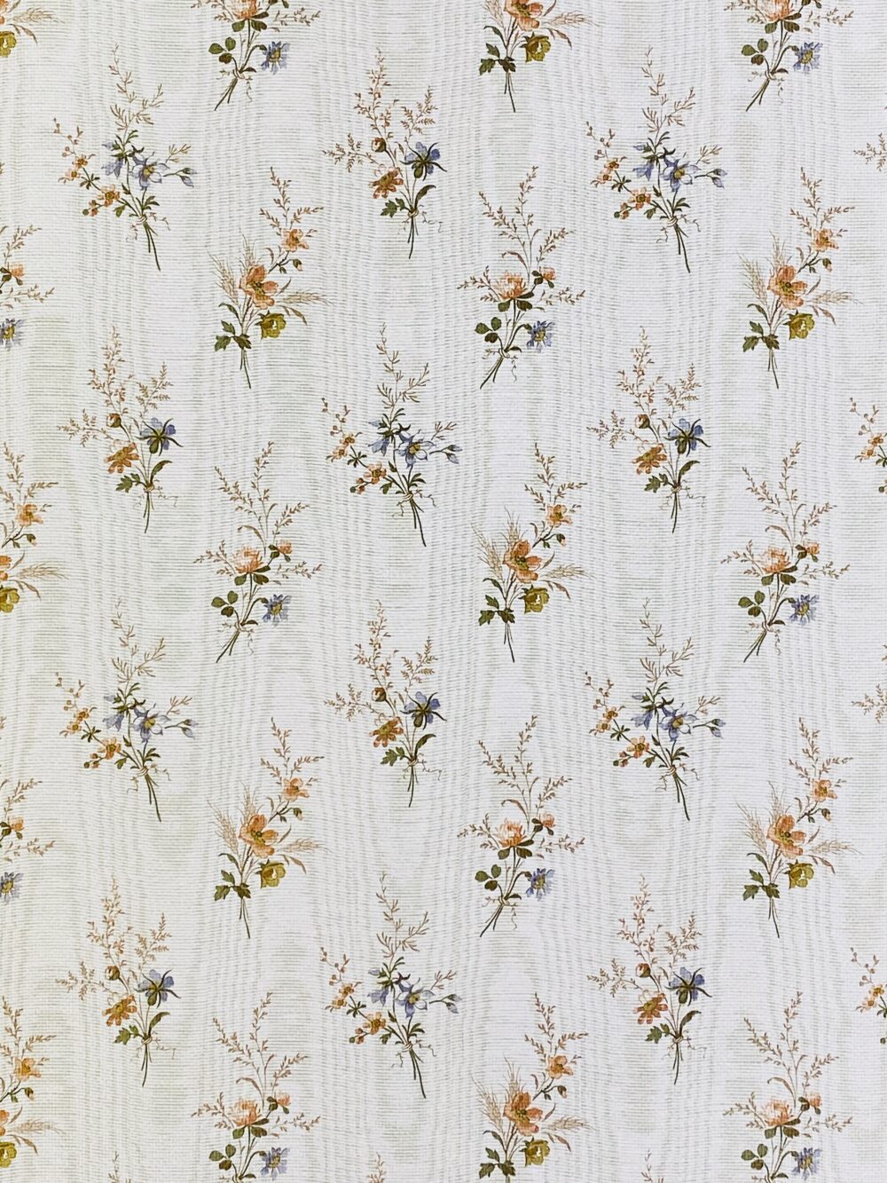 Vintage wallpaper 60s flower bouquet9