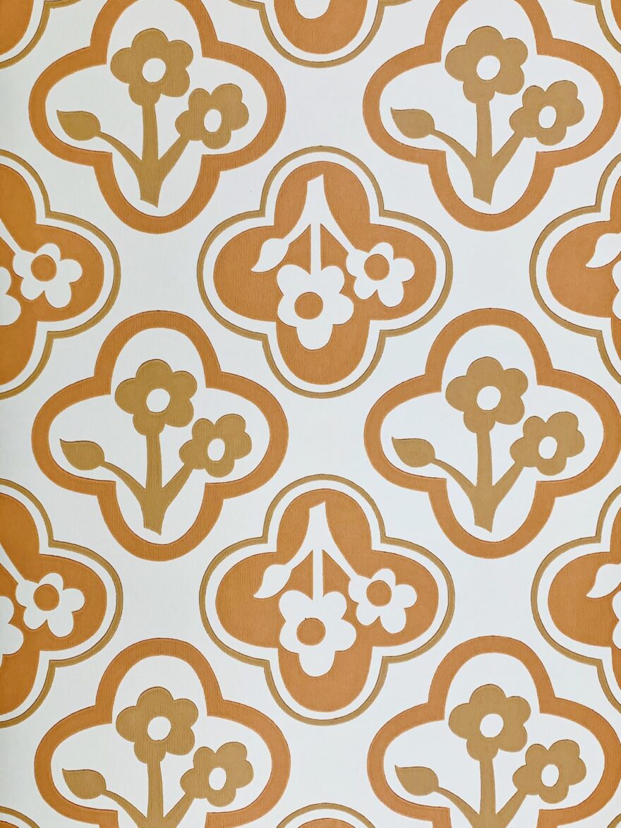 Vintage floral wallpaper 2 4